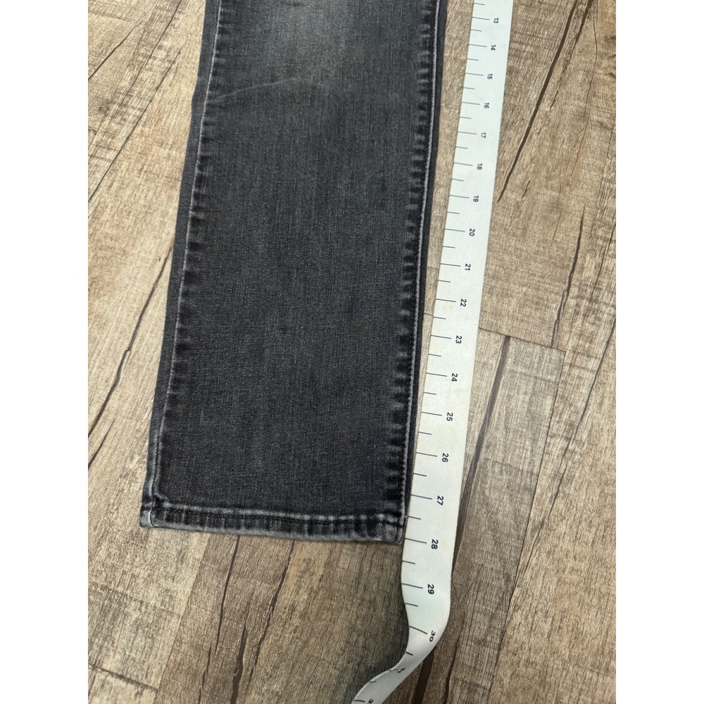 Levi Strauss Womens Classic Mid Rise Skinny Jeans Faded Black Size 14 Stretch‎ - Picture 3 of 13